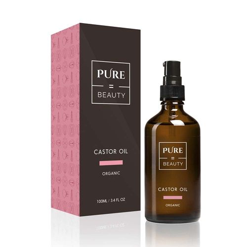 Pure=Beauty - Castor Oil - Risiiniöljy 100ml - PÄIVÄYS 09/23
